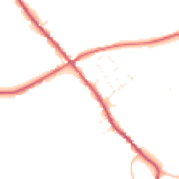Daytime road noise heatmap for SN10 4HQ