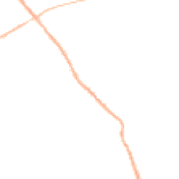 Night-time road noise heatmap for SN10 4JB