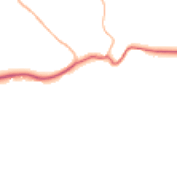 Daytime road noise heatmap for SN10 4JL
