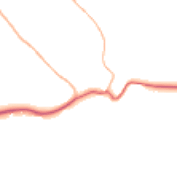 Daytime road noise heatmap for SN10 4JP