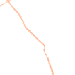 Night-time road noise heatmap for SN10 4LA