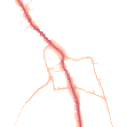 Daytime road noise heatmap for SN10 4LB
