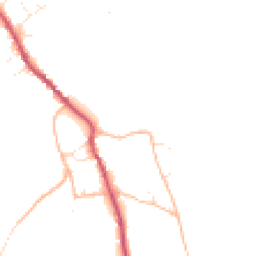 Daytime road noise heatmap for SN10 4LG