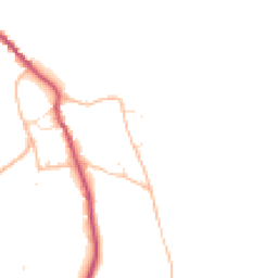 Daytime road noise heatmap for SN10 4LJ