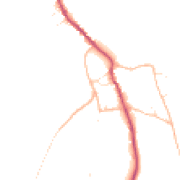 Daytime road noise heatmap for SN10 4LW