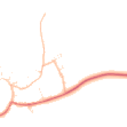Daytime road noise heatmap for SN10 4SN