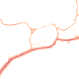 Daytime road noise heatmap for SN10 4SQ