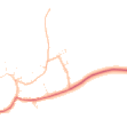 Daytime road noise heatmap for SN10 4SW
