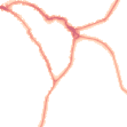 Night-time road noise heatmap for SN10 5BW