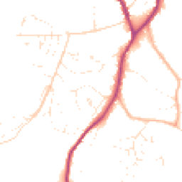 Daytime road noise heatmap for SN10 5DG