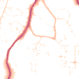Daytime road noise heatmap for SN10 5EA