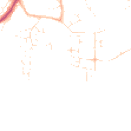 Daytime road noise heatmap for SN10 5FA