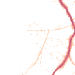 Daytime road noise heatmap for SN10 5HA
