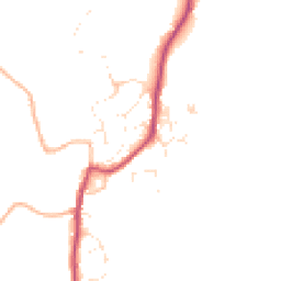 Daytime road noise heatmap for SN10 5LT