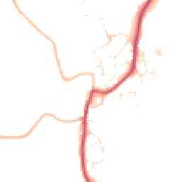 Daytime road noise heatmap for SN10 5LZ