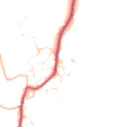 Daytime road noise heatmap for SN10 5NL