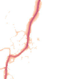 Daytime road noise heatmap for SN10 5NN