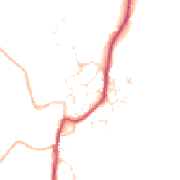 Daytime road noise heatmap for SN10 5NS