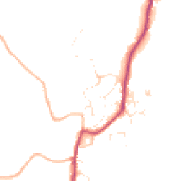 Daytime road noise heatmap for SN10 5NZ