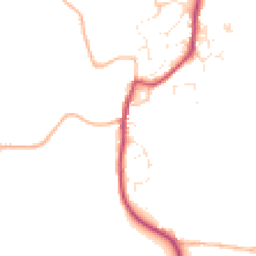 Daytime road noise heatmap for SN10 5PZ