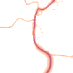 Daytime road noise heatmap for SN10 5QA