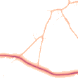Daytime road noise heatmap for SN10 5TR