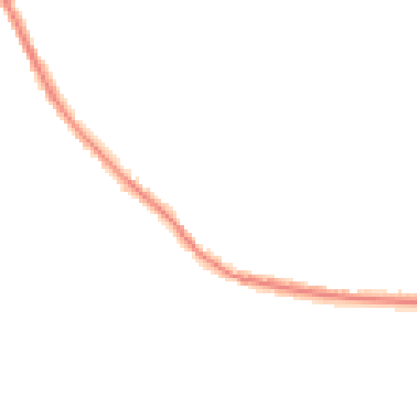 Night-time road noise heatmap for SN11 0AT