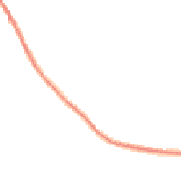 Night-time road noise heatmap for SN11 0AX