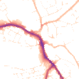 Daytime road noise heatmap for SN11 0BJ