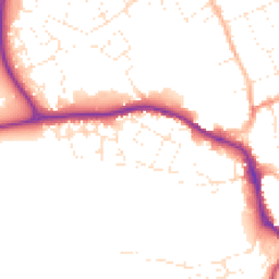 Daytime road noise heatmap for SN11 0EP