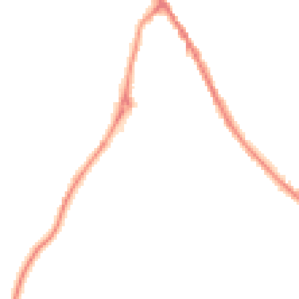 Night-time road noise heatmap for SN11 0FW