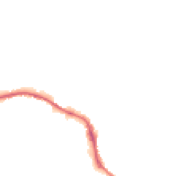 Night-time road noise heatmap for SN11 0HQ