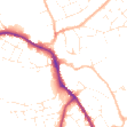 Daytime road noise heatmap for SN11 0SG