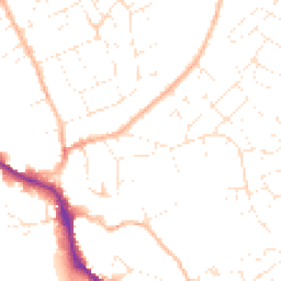 Daytime road noise heatmap for SN11 8BB