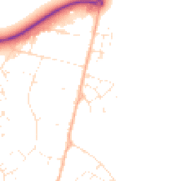 Daytime road noise heatmap for SN11 8GJ