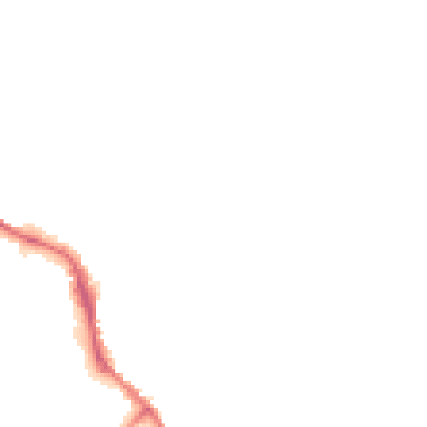 Night-time road noise heatmap for SN11 8NH