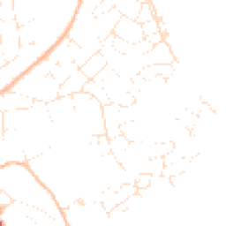 Daytime road noise heatmap for SN11 8PA