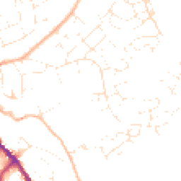 Daytime road noise heatmap for SN11 8PF