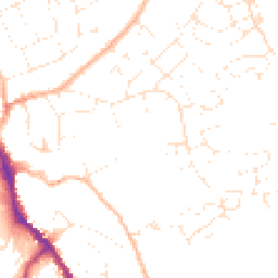 Daytime road noise heatmap for SN11 8PQ