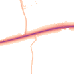 Daytime road noise heatmap for SN11 8QH