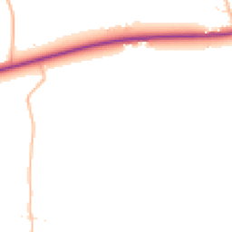 Daytime road noise heatmap for SN11 8QQ