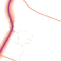 Daytime road noise heatmap for SN11 8SF