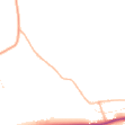 Daytime road noise heatmap for SN11 8XT