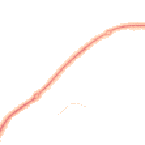 Night-time road noise heatmap for SN11 9DB
