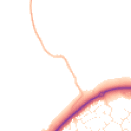 Daytime road noise heatmap for SN11 9HB