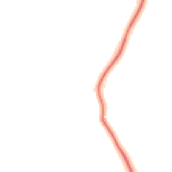 Night-time road noise heatmap for SN11 9JQ