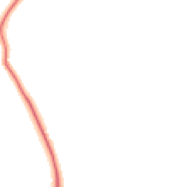 Night-time road noise heatmap for SN11 9JW