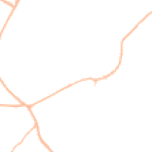Daytime road noise heatmap for SN11 9LB