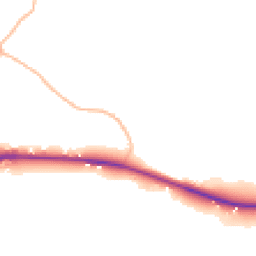 Daytime road noise heatmap for SN11 9LS