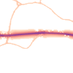 Daytime road noise heatmap for SN11 9NB